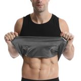 Erkek Termal Sauna Atlet Korsesi – Sporcu Korse, Bel Göbek Karın Bölgesini Terleten Atlet (Erkek, XXX-Large)