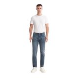 Erkek Terry Normal Bel Slim Fit Boru Paça Jean Pantolon