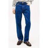 Erkek Th Denton Düz Paça Jeans Pantolon - Mavi - 29 - 32