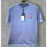 Erkek Tim Reg Badge T-Shirt - Mavi - 2XL