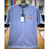 Erkek Tim Reg Badge T-Shirt - Mavi