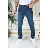 Erkek Tint Yeşili Regular Fit Rahat Kesim Esnek Likralı Denim Jeans Şık Kot Pantolon - 38