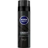 Erkek Tıraş Jeli Deep Dimension 200Ml, Kusursuz Tıraş, Aktif Karbon, Kaygan Tıraş Deneyimi + Nıvea Men Erkek Sprey Deodorant Deep Dimension Darkwood 150Ml