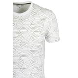Erkek Tişört Bisiklet Yaka Beyaz Slim Fit%100 Pamuk T-shirt NCS JEANS 1944 BEYAZ 2XL