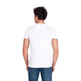 Erkek Tişört Bisiklet Yaka Beyaz%100 Pamuk T-shirt NCS JEANS 1050 BEYAZ 2XL