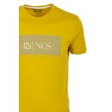 Erkek Tişört Bisiklet Yaka Citrone%100 Pamuk Slim Fit Baskılı T-shirt NCS JEANS 1925 CİTRONE S