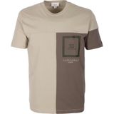Erkek Tişört Bisiklet Yaka Haki Slim Fit %100 Pamuk T-shirt NCS JEANS 1301