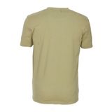Erkek Tişört Bisiklet Yaka Olive%100 Pamuk Slim Fit Baskılı T-shirt NCS JEANS 1209 OLİVE M