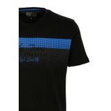 Erkek Tişört Bisiklet Yaka Siyah Slim Fit%100 Pamuk T-shirt NCS JEANS 1956 SİYAH L