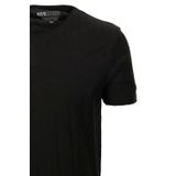 Erkek Tişört Bisiklet Yaka Siyah%100 Pamuk Slim Fit Baskılı T-shirt NCS JEANS 1135 SİYAH L