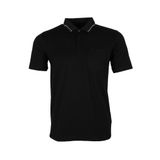 Erkek Tişört Polo Yaka Normal Kesim Süprem RAR01329 Siyah 2XL