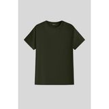 Erkek Tişört Standart Kalıp Basic Bisiklet Yaka T-Shırt Basıc-Mankensiz1 - XL - Bulunmuyor - Haki