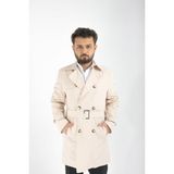 Erkek Trençkot Bej - 48