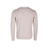 Erkek Triko Bej Bisiklet Yaka Baklava Desenli Slim Fit Pamuklu Kazak NCS JEANS 3745 BEJ 2XL