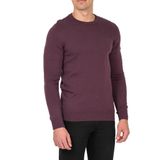 Erkek Triko Bisiklet Yaka Sık Örme Mürdümmelanj Slim Fit Kazak NCS JEANS 3001 MÜRDÜMMELANJ M