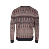 Erkek Triko Lacivert Bisiklet Yaka Desenli Slim Fit Pamuklu Kazak NCS JEANS 3721 LACİVERT M