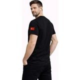 Erkek Türkiye World Cup 2026 Baskılı Tişört Futbol Temalı Forma T-Shirt - Siyah