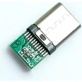 Erkek Type C To Dip Soket 4 Pin USB 3.1 Smd Lehimlenebilir Padler Konnektör Telefon Şarj Board USB Kablo Flash Disk