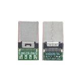 Erkek Type C to Dip Soket 4 Pin USB 46025 Smd Lehimlenebilir Padler Konnektör Telefon Şarj Board Usb DVM.101.588