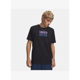 Erkek UA Block Logo Kısa Kollu T-Shirt