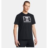 Erkek Ua Boxed Sports Updated Kısa Kollu Tişört 1386793-001 - Siyah