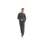 Erkek Uzun Kol Antrasit Pijama Takım C2T4N5O9 ANTRASİT L