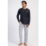 Erkek Uzun Kol Antrasit Pijama Takım C8T5N2O304