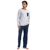 Erkek Uzun Kol Pijama Takım, 404074