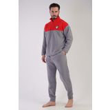 Erkek Uzun Kol Polar Gri Pijama Takım C2T8N1O303 GRİ XL