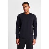 Erkek Uzun Kol T-Shirt 25S-1236-25N - Lacivert