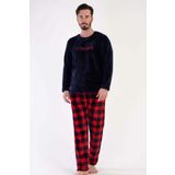 Erkek Uzun Kol Welsoft Lacivert Pijama Takım C3T0N4O084