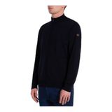 Erkek Uzun kollu Günlük Kullanım Normal kesim Mavi Sweatshirt C0P1044-050