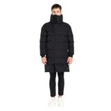 Erkek Uzun Şişme Su ve Rüzgar Geçirmez Kaban Mont | Waterproof -20°C'ye Kadar Dayanıklı Polyester Mont-MM-134-SİYAH-M