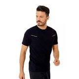 Erkek V Yaka Tişört Pamuk Simple M 3221109 Siyah