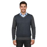 Erkek V Yaka Triko Kazak Çelik Örgü Regular Kalıp BGL-ST04838