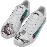 Erkek Vegan Deri Beyaz Sneakers - Kunsthalle Tasarım