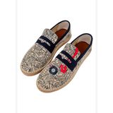 Erkek Vegan Gri Espadril - Street Music Tasarım