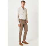 Erkek Vizon 360 Derece Her Yöne Esneyen Rahat Slim Fit Dar Kesim Pantolon