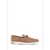Erkek Vizon Süet Deri Casual Loafer 26SFD670810