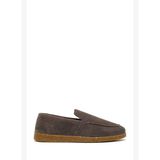 Erkek Vizon Süet Deri Loafer 26SFD766710