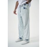 Erkek Washed Baggy Pantolon A.mavi