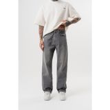 Erkek Washed Baggy Pantolon Koyu Gri