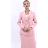 Erkek Yaka Torba Cepli Klasik Ceket-Pudra - 34