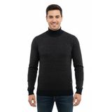Erkek Yarım Balıkçı Kazak Çelik Örgü Regular Kalıp 5206B BGL-ST04853