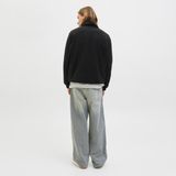 Erkek Yarim Fermuarli Sweatshirt - Soho - 001-Siyah - 2XL