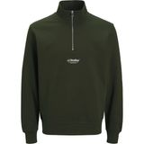 Erkek Yarim Fermuarli Sweatshirt - Soho - 01H - Yeşil - 2XL