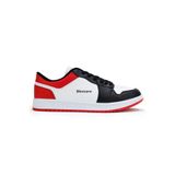 Erkek Yazlık Comfort Sneakers Siyah Beyaz Kırmızı Spor Ayakkabı