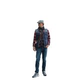 Erkek Yelek Lacivert Slim Fit Rüzgar ve Su İtici Termo İç Astarlı Nefes Alan Vest NCS JEANS 4514 LACİVERT 2XL