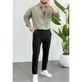 Erkek Yeni Sezon Trend Louıs Kumaş Terletme Yapmayan Vücuda Yapışmayan Oversize Gömlek - Haki - XL