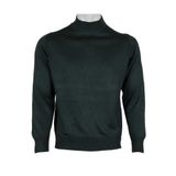 Erkek Yeşil Kazak Yarım Balıkçı Yünlü Klasik Normal Kesim RAR00793 Yeşil-2XL